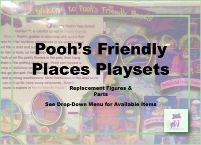 Vintage Mattel Pooh's Friendly Places Replacement Parts-Pick! | eBay
