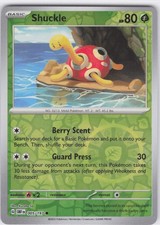 2023 Shuckle Common SV03: Obsidian Flames 005/197 NM Reverse Holo LP-NM