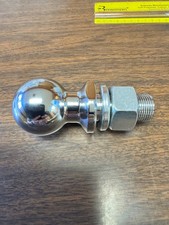 2 Inch Trailer Hitch Ball Shank 1 Inch Dia 2 Inch Length 7500 Lb