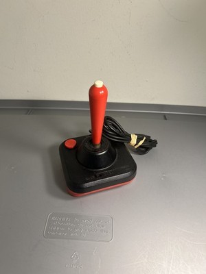 Vintage Atari 2600 CX-40 Joystick Controller Original OEM Black Red Tested