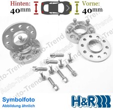 HR Spurverbreiterung vorne & hinten 40mm/Achse für Mercedes-Benz 0 W201 1982-93 HR Spurverbreiterung vorne & hinten 40mm/Achse für Mercedes-Benz 0 W201 1982-93