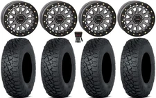 System 3 SB-6 Bdlk 15" Wheels Gm (5+2) 35" Tenacity XNR Tires Renegade Outlander