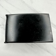 Black Bottle Opener Military Web Belt Buckle Flip Top Clamp 2.6"