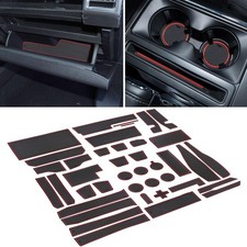 for Ford F150 Accessories 2021 2022 2023 2024 2025 Non-Slip Cup Holder Insert...