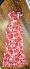 Women’s SHEIN beautiful Pink/red/orange floral Dress - Small