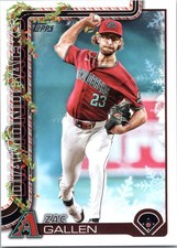 2025 Topps Holiday #H131 Zac Gallen Diamondbacks