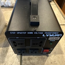 LVYUAN VTUS-3000 Step Up/Down Voltage Transformer 110/230V 4 Outlets