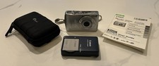 Canon PowerShot Digital ELPH SD630 6MP Camera Case/Charger/2 Batteries -Tested