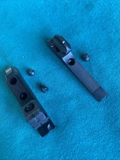Later Issue Remington Model 700 740 742 760 Sight Set. Hollow Rear Base, USED