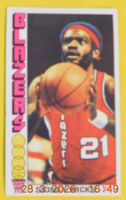 1976-77 Topps Basketball Tall Boys Sidney Wicks Blazers Forward