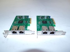  Lot of 2 Supermicro AOC-SGP-i2 Rev 1.01 Dual 1Gb Ethernet Network Adapter