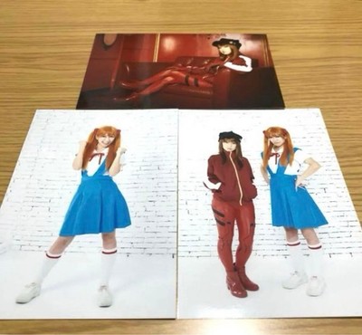 [Evangelion Asuka] Saki Inagaki Yuko Miyamura Event Limited Raw Photo Set