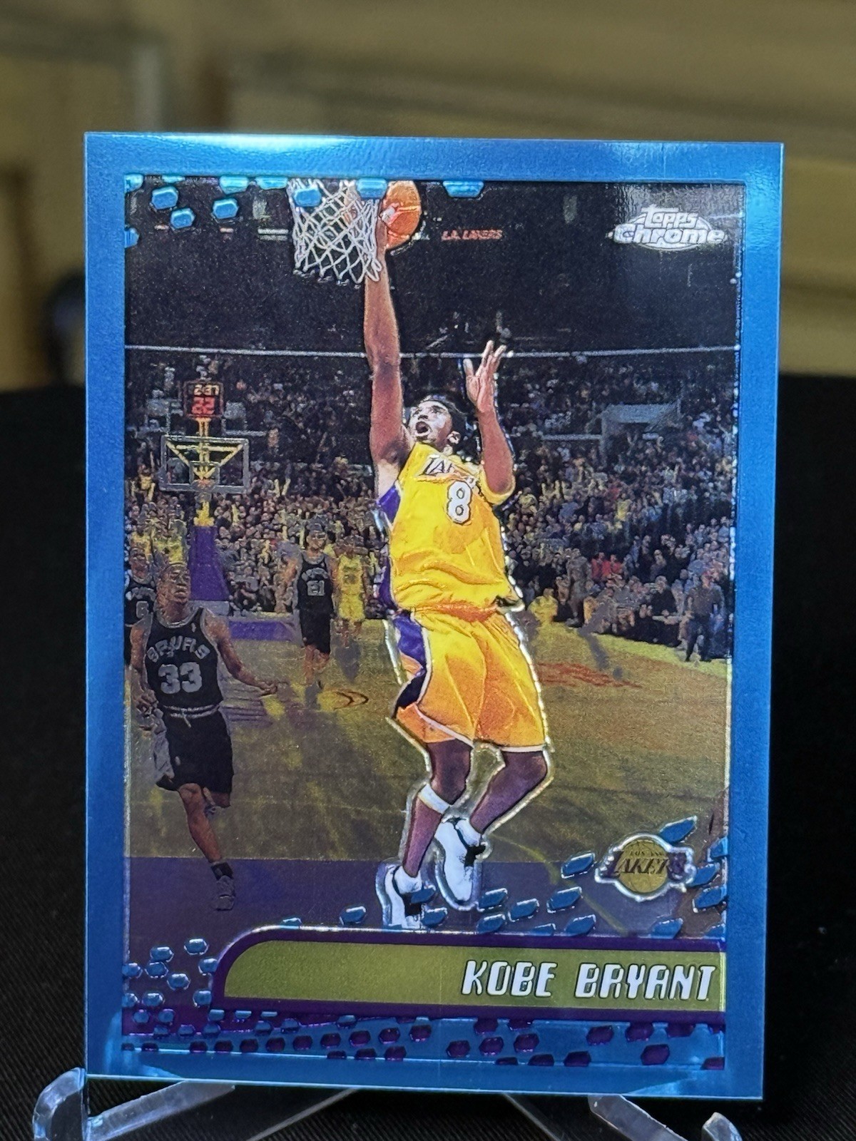 2001-02 Topps Chrome - Kobe Bryant #50 - Los Angeles Lakers Mamba