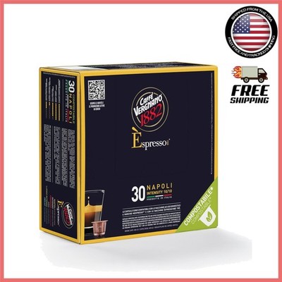 Napoli Espresso Coffee Pods - Intense Italian Flavor in Single-Serve Capsules
