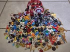 New ListingLego Minifigure and Accesory Lot Marvel Star Wars Ninjago Chima Minecraft City