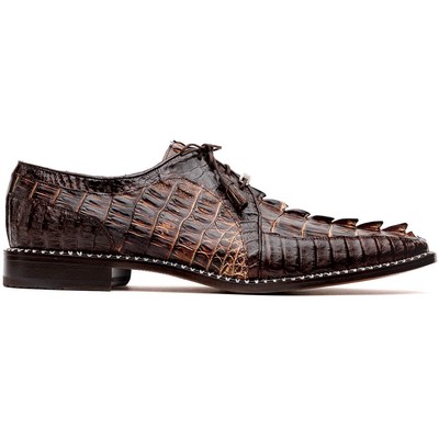 MARCO DI MILANO Caribe Derby Orix / Brown Caiman Schuhe (8)