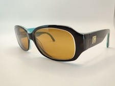 Liz Claiborne L519/S ETUPRB Sunglasses Frames Womens Black Teal Fashion Square