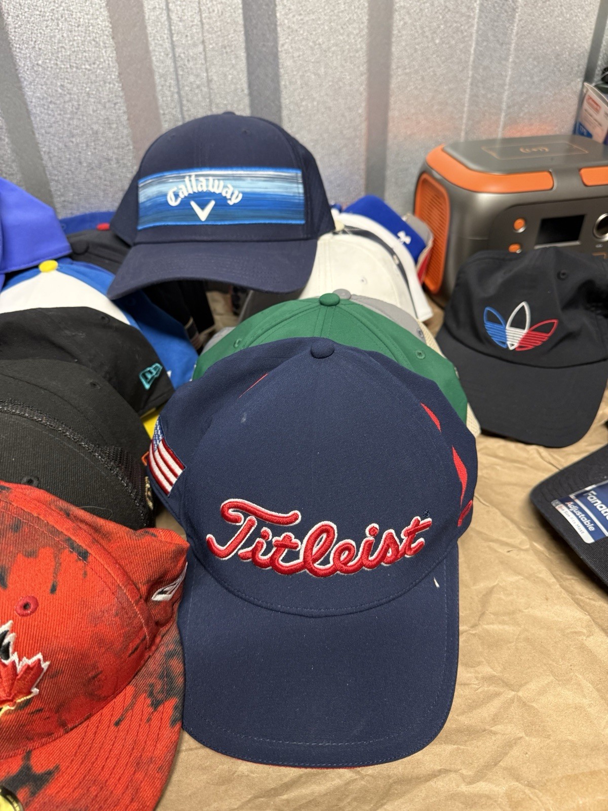 Reseller Lot of 30+ Hats Caps Wholesale Most Are New Golf MLB NFL Nike Adidas thumbnail 3