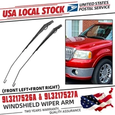 L+R Side Windshield Wiper Arms 9L3Z-17526-A Fits For 2004-19 Ford F150 US Stock