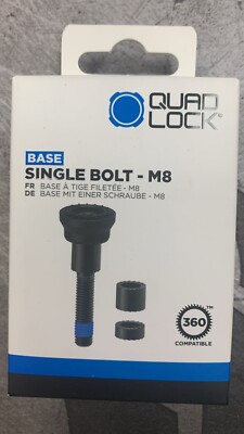 QUAD LOCK BASE SINGLE BOLT - M8 QLP-360-M8 9348943061254