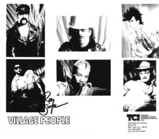 * RAY SIMPSON * signed 8x10 photo * VILLAGE PEOPLE * POLICE OFFICER * COA * 5