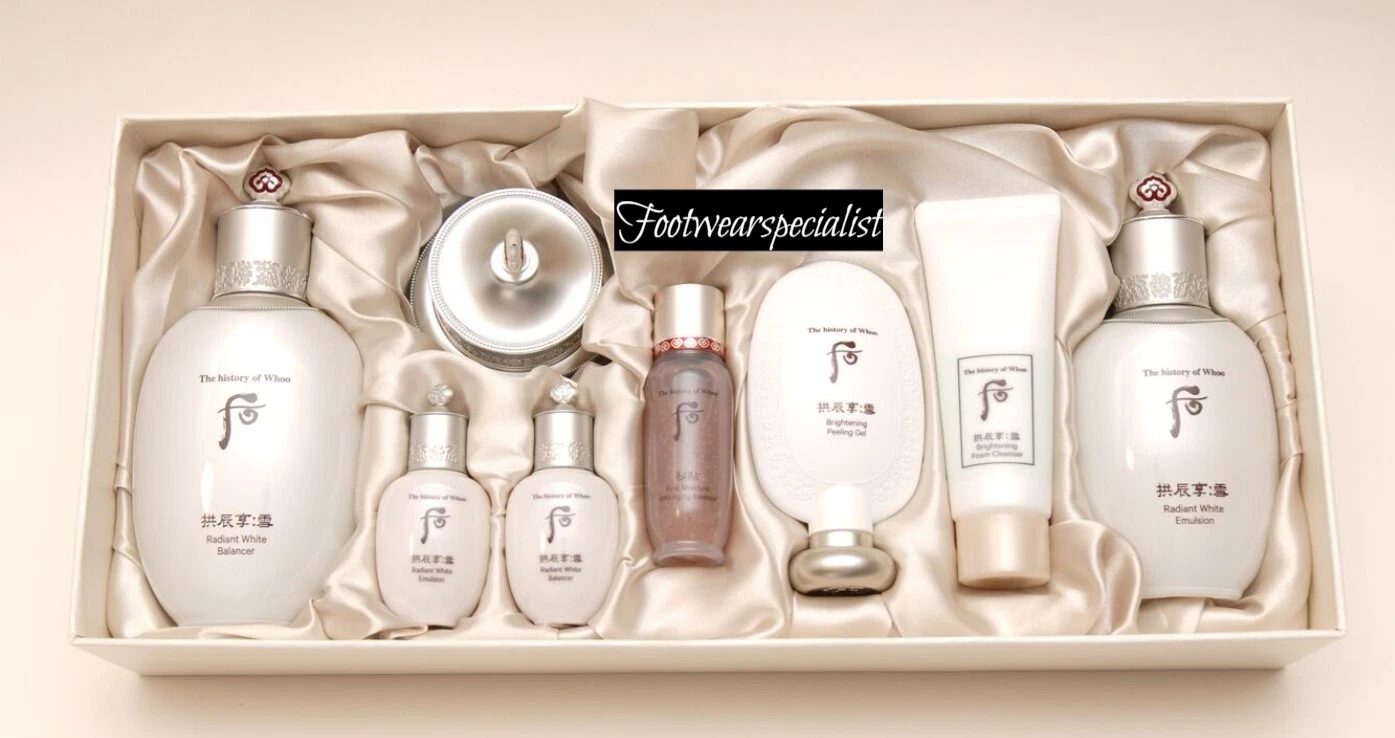 THE HISTORY OF WHOO GONGJINHYANG SEOL RADIANT WHITE 3pcs SPECIAL SET, Exp 27