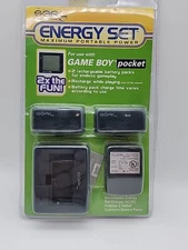 GAME BOY Pocket ENERGY SET new NIB Gameboy Nintendo video games old retro 1999