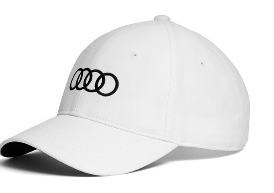 Original Audi Baseball Cap White 3131701020 Unisex Cotton