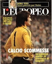 EUROPEO 1980/9=CALCIO SCOMMESSE=VITTORIO BACHELET=FRANCO FREDA=CANDICE BERGEN=