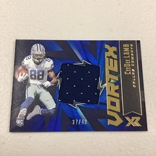 2020 Panini XR Vortex Materials /49 CeeDee Lamb #VX-6 Rookie RC