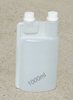 DOSIERFLASCHE 1000/25ML 2N 28TE HDPE