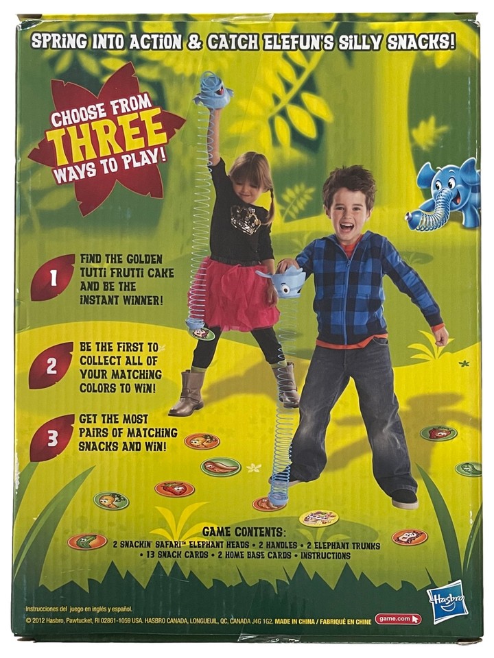 Elefun and Friends Elefun The Elephant Snackin' Safari Game | eBay