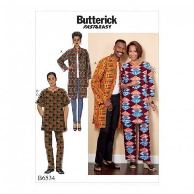 Butterick Schnittmuster 6534 XN (XLG-XXL-XXXL)