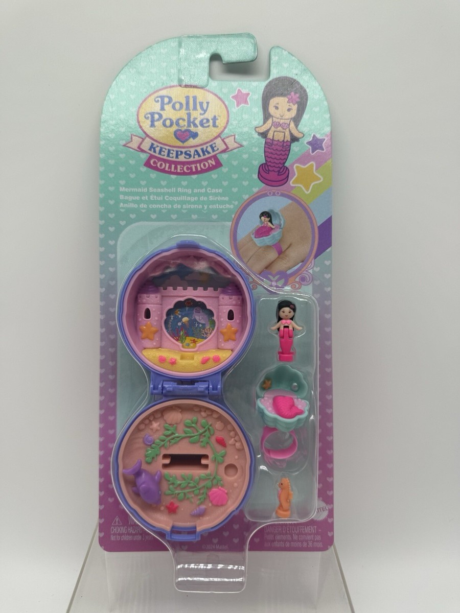 その他 Polly Pocket Keepsake Collection Jewelry Amazon.com: Polly Pocket Collector Compact with 2 Dolls