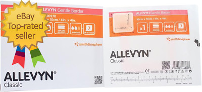 Smith and Nephew 66800270  Gentle Border Dressing 4'' X 4'' - Box of 10