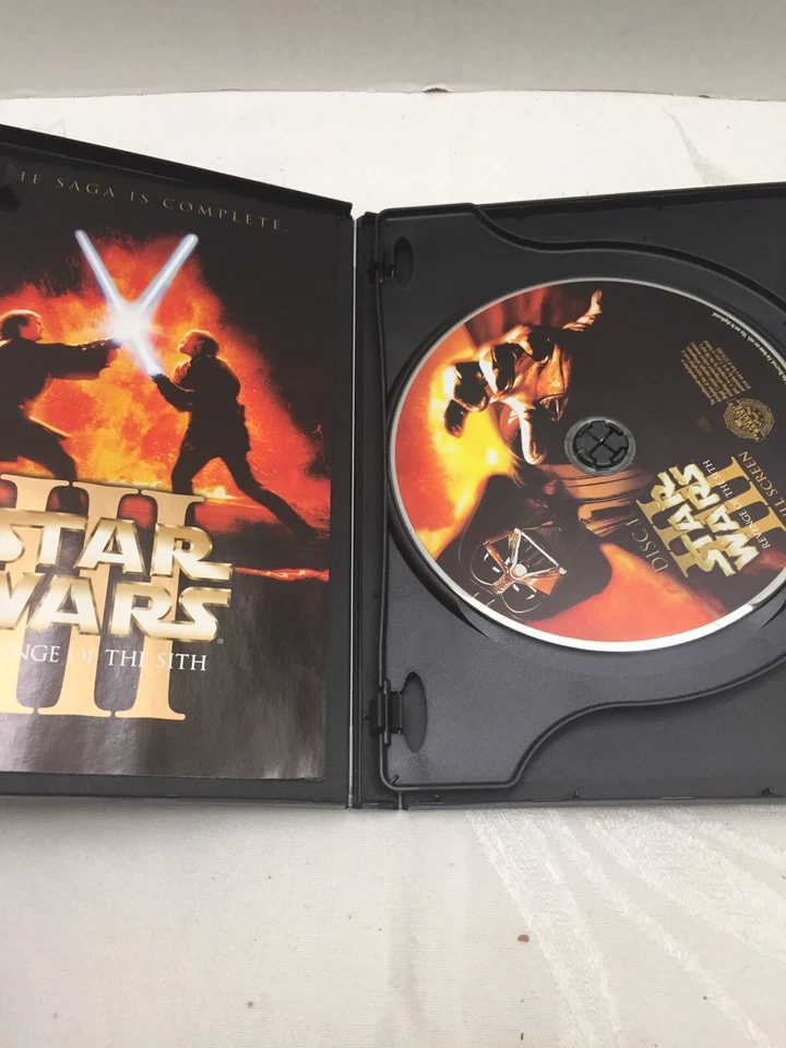 Star Wars Episode III: Revenge of the Sith (DVD, 2005, 2-Disc Set, Full Screen) - Image 3 of 4