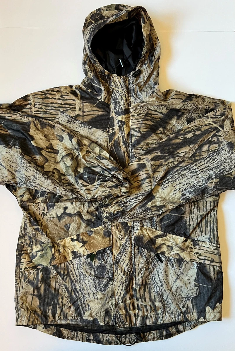 REMINGTON Men s Camo Nylon PU Coated Rain Jacket Windbreaker Medium 38 40