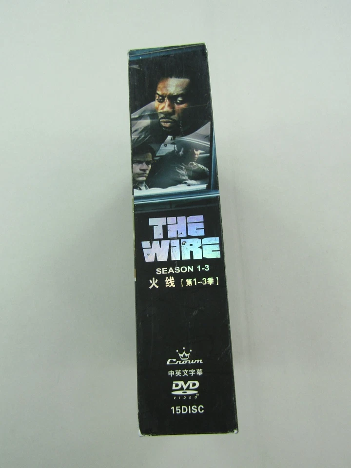 The Wire Seasons 1-3 DVD Box Set 15 Disc Bonus Material 2007 Foreign Language - Image 2 of 4