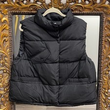 Justfab Black Vest Women Size Xxl