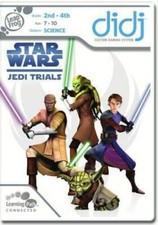 Leapfrog Didj Custom Learning Game: Star Wars: Jedi Trials Didj, 2009 VGOOD