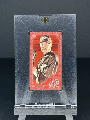   2019 Topps Allen & Ginter ROY HALLADAY A&G Red Mini SSP # d 5/5 RARE HOF  