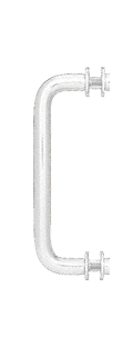 CRL SSP6CH Polished Chrome 6 Single-Sided Solid Brass 3/4 Pull Handle - Bild 1 von 2