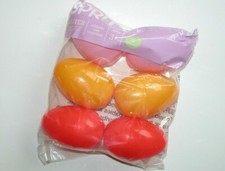 NWT NEW Easter Egg Fillable Spritz Set 6 Pink Yellow Orange