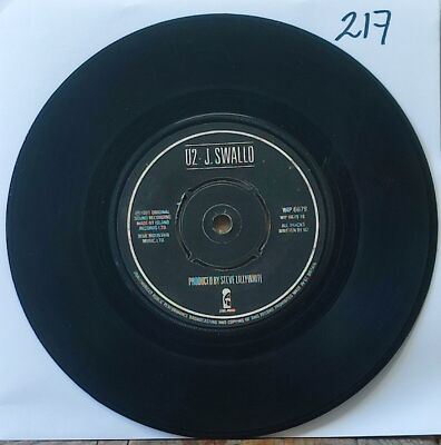 Swallo / Fire by U2 - Single 7  Vinyl