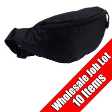 WHOLESALE PACK OF 10 RED X Bum Bag Fanny Pack Waist Pack