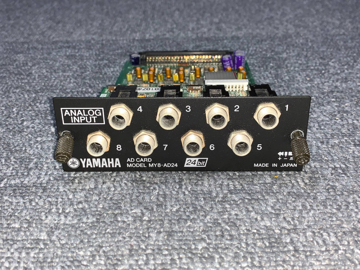 YAMAHA MY8AD24 MiniYGDAI Card 8 Channel Analog input digital I/O card
