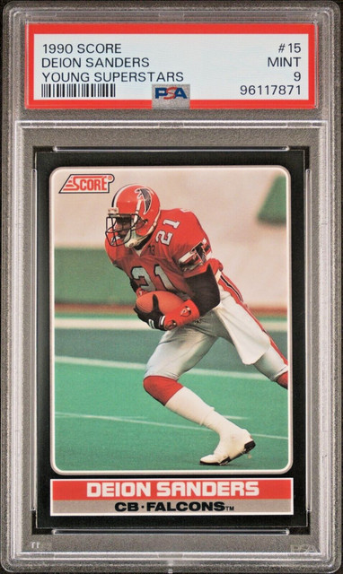 Deion Sanders 1990 Score Score