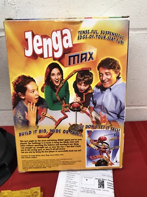 Jeu Jenga Max De Hasbro - Occasion En Bon état, Complet, Parfait Pour Soirées Entre Amis Ou En Famille