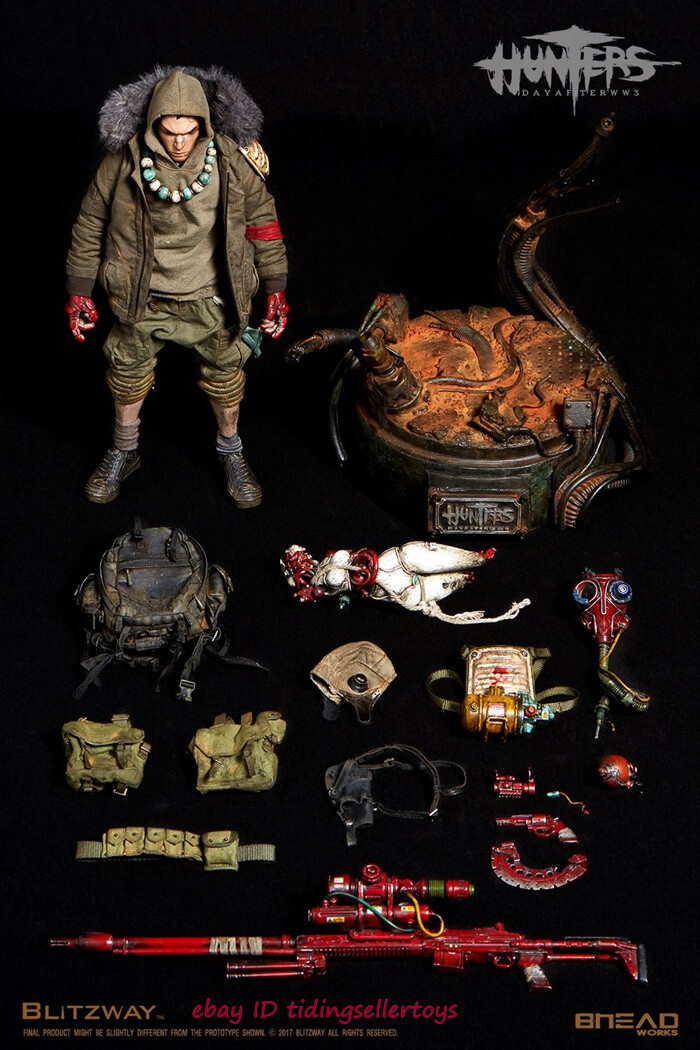 ブリッツウェイ・ハンターズ デイアフターWWIII ザ・ボーイ パーツ Blitzway X BHEAD HUNTERS Day After WWIII Boy Statue Collectible 1