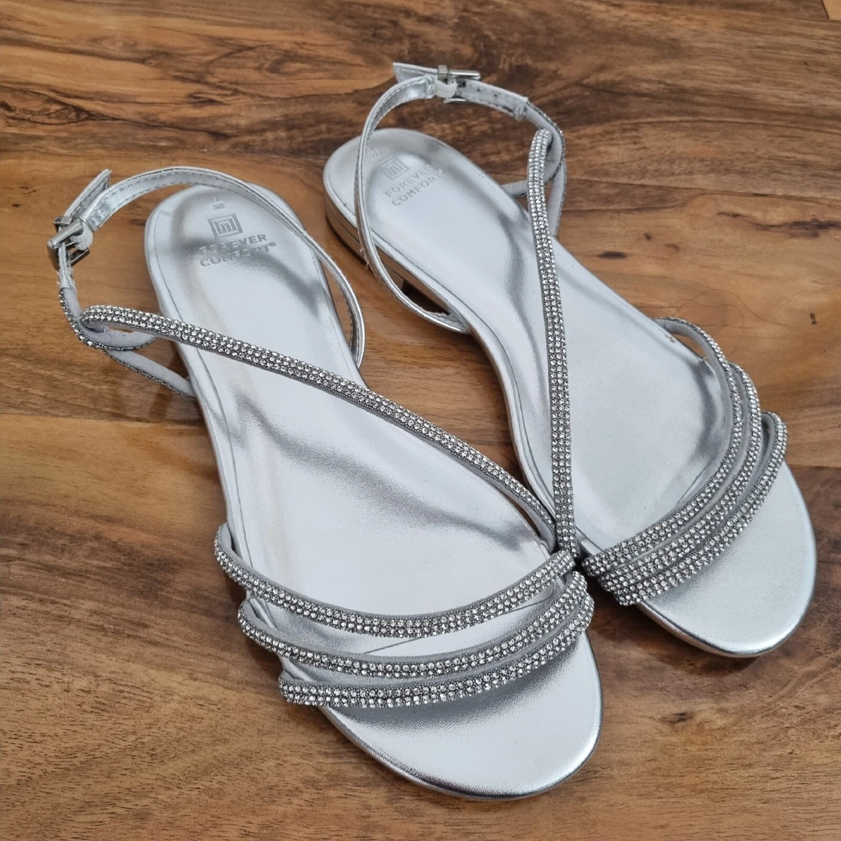 Next diamante store sandals